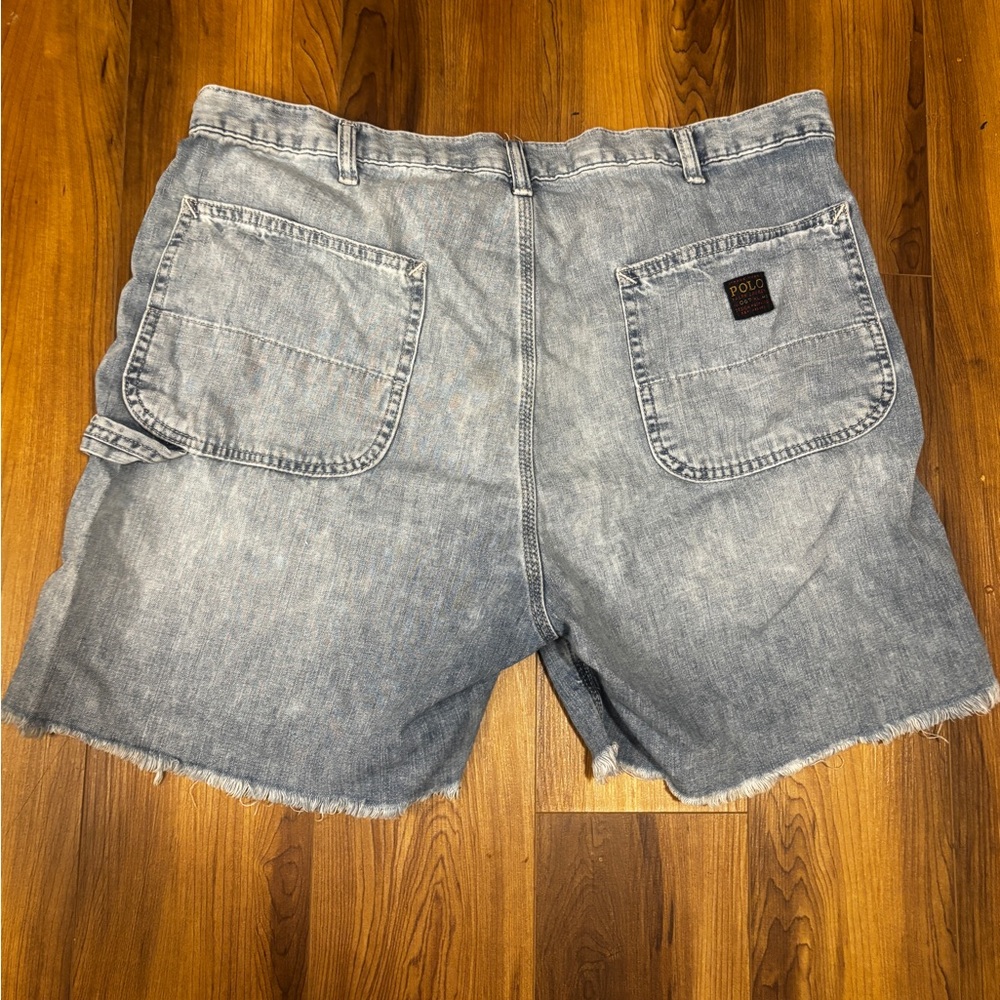 Ralph Lauren Light Blue Jean Shorts for Men
